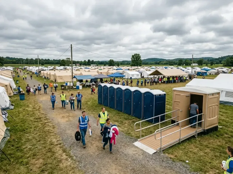 disaster-relief-camp-restrooms-010 — frequently asked questions, Dumpster & Portable Bathrooms Rental in Huber Ridge, OH